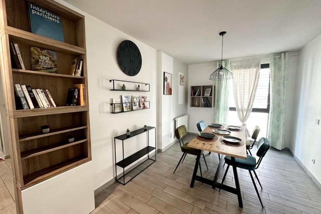 Bel Appart Design 2Ch, Mairie, Pkg, Wifi, Terrasse, Port Marianne Montpellier Exterior foto